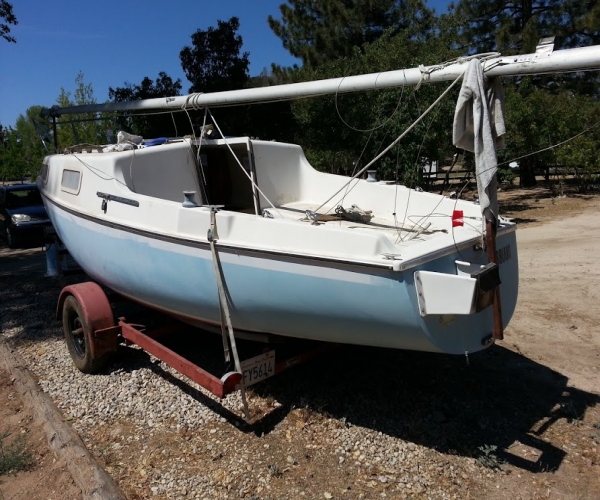 Used Boats For Sale in Bakersfield, California by owner | 1977 21 foot San Juan Gabbiano